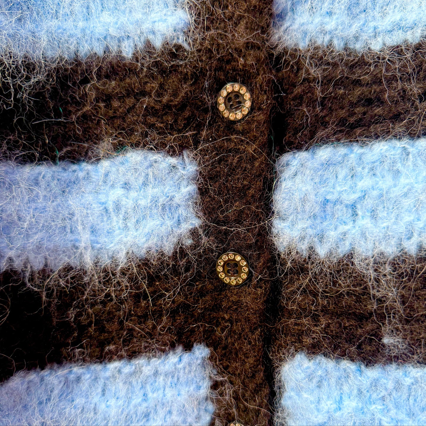 Constance Cardigan - Blue/Black