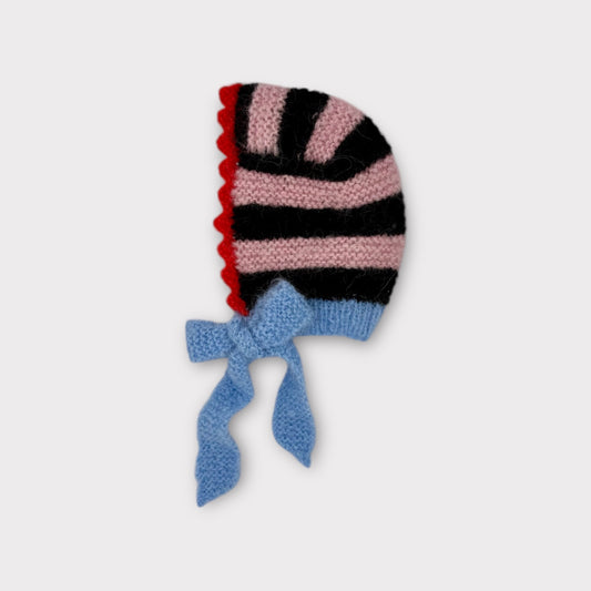 Prudence Bonnet - Pink/Blue/Black