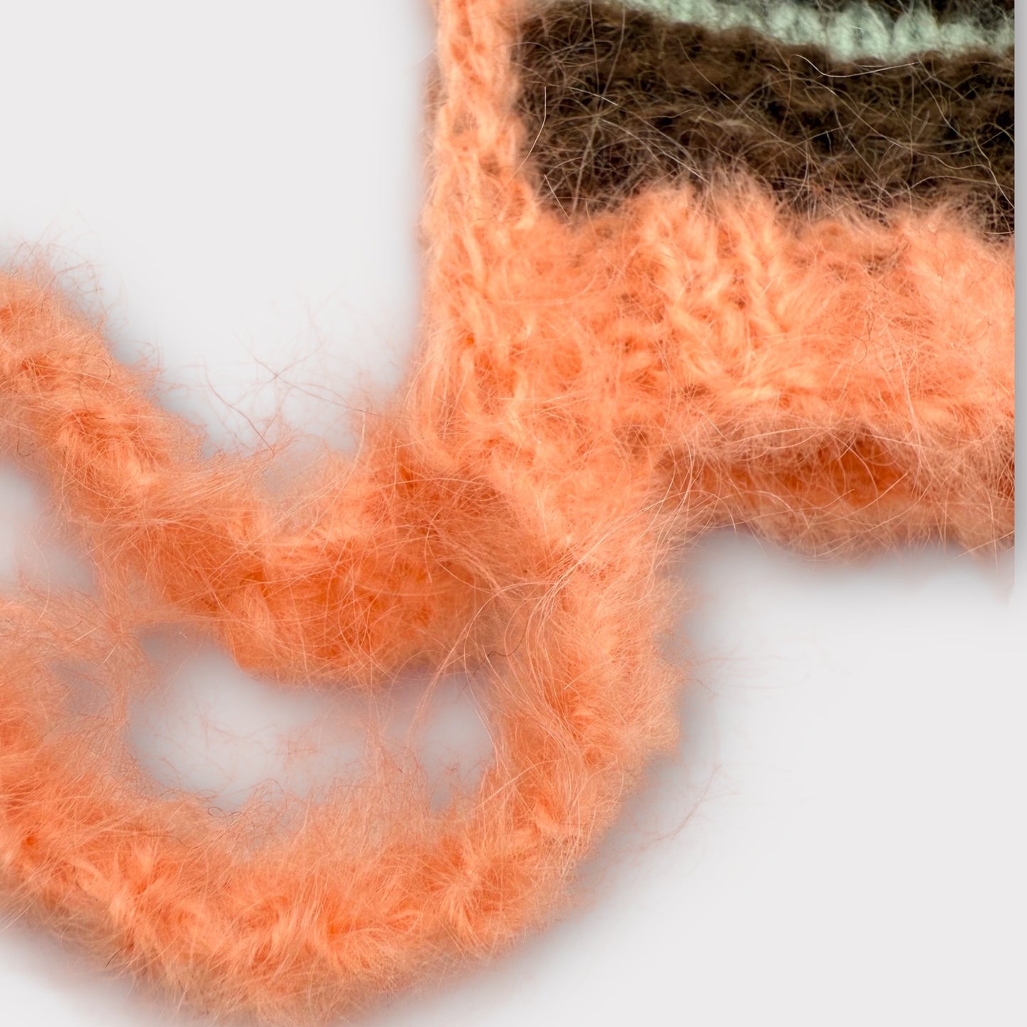 The Bubbles Bonnet- Brown/Mint/Peach