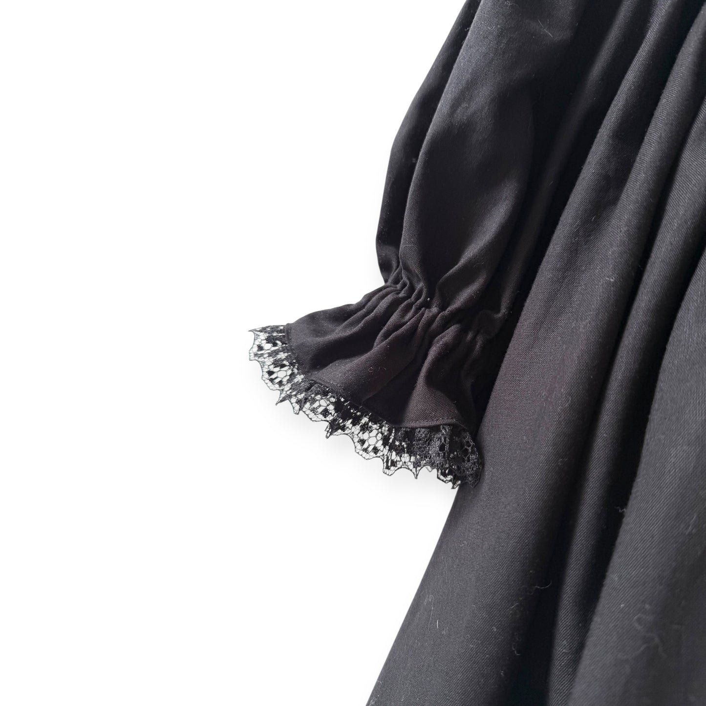 Anita Cotton Dress - Black