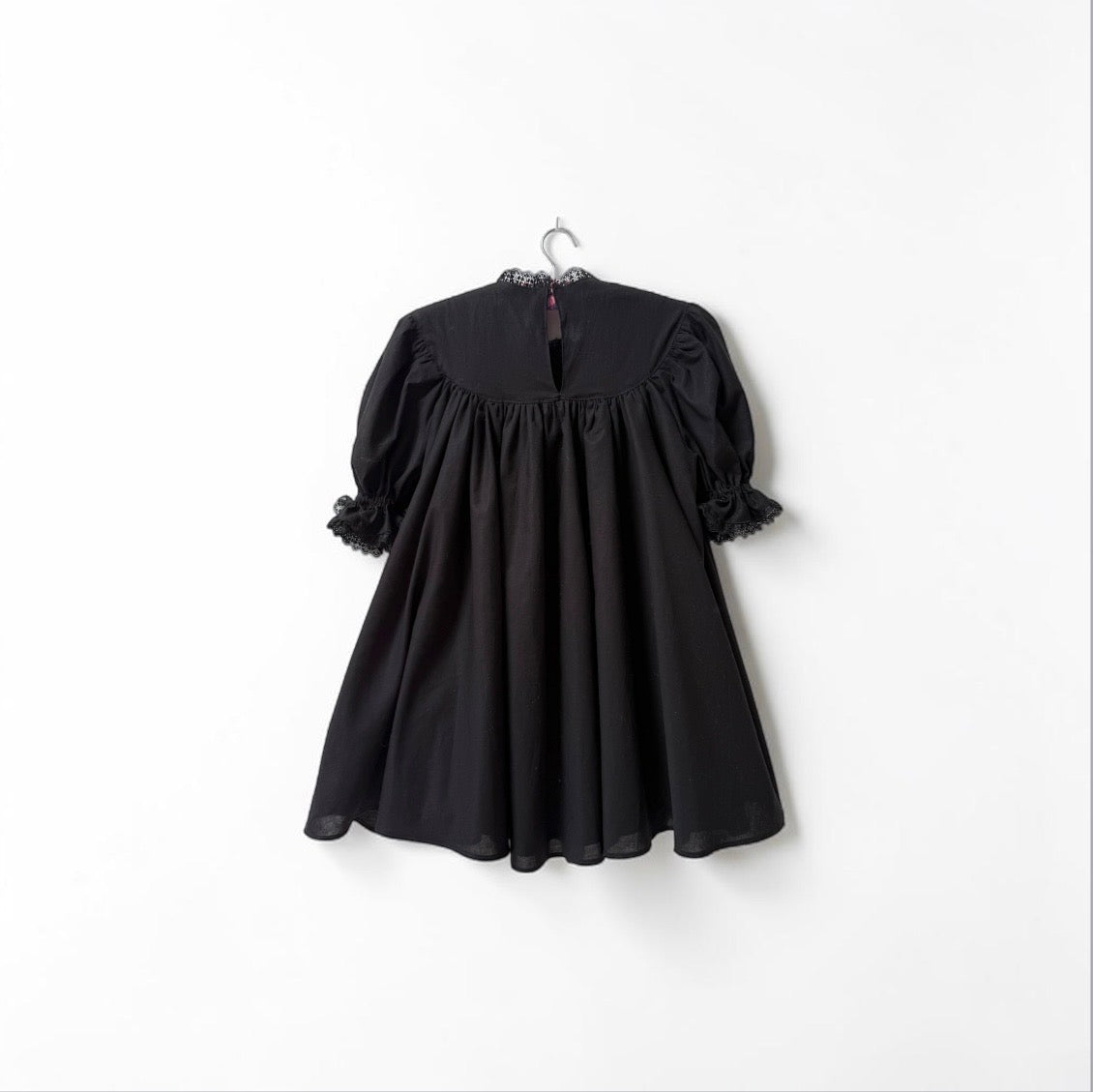 Anita Cotton Dress - Black