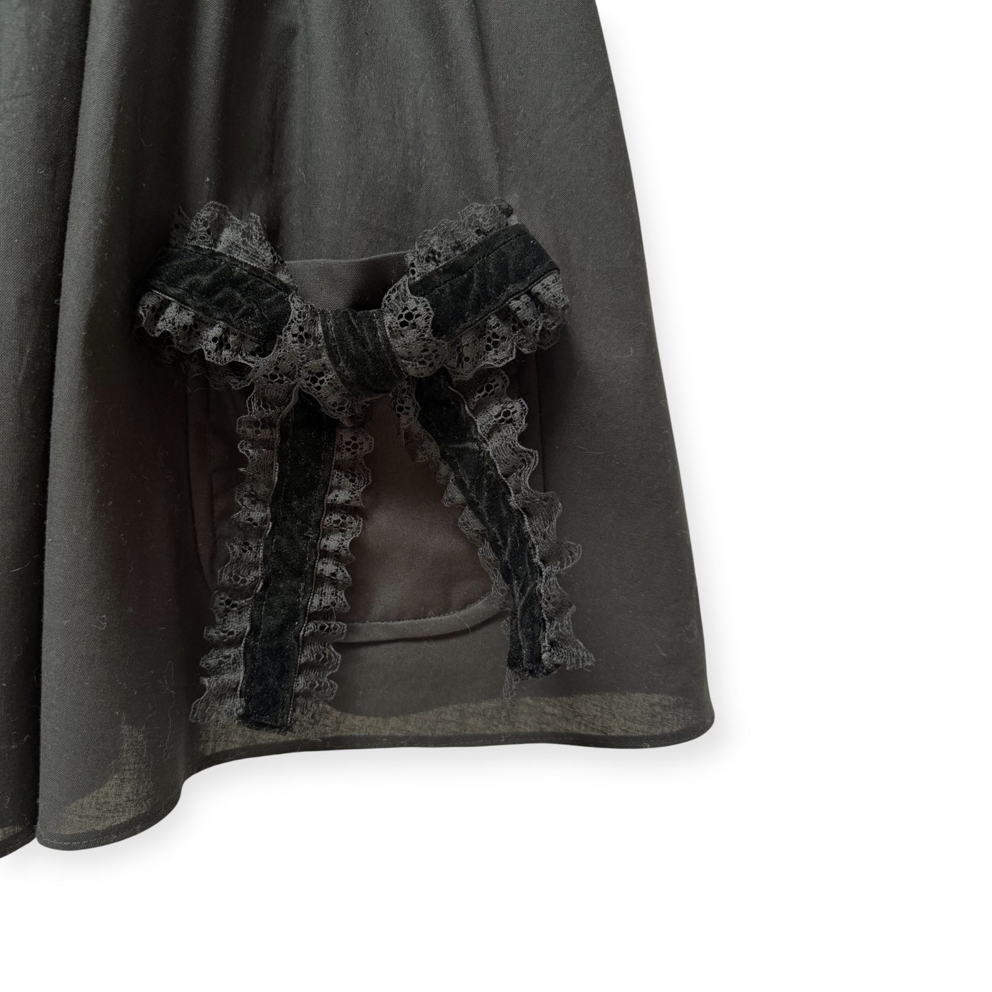Anita Cotton Dress - Black