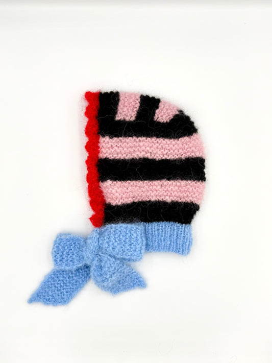 Prudence Bonnet - Pink/Blue/Black