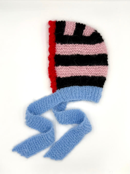 Prudence Bonnet - Pink/Blue/Black