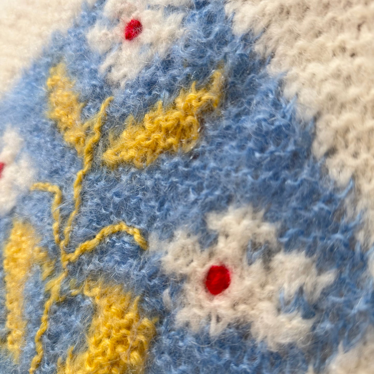 Foral Sailor Scarf-Blue/Yellow/Red/White