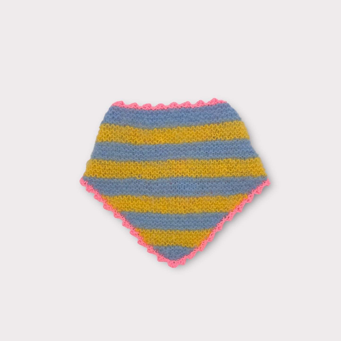 Loulou Scarf - Blue/Yellow/Pink