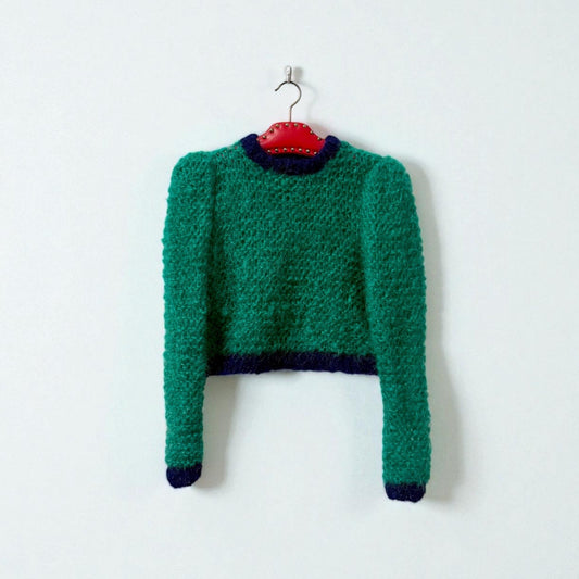 Winnie Jumper- Green/Navy