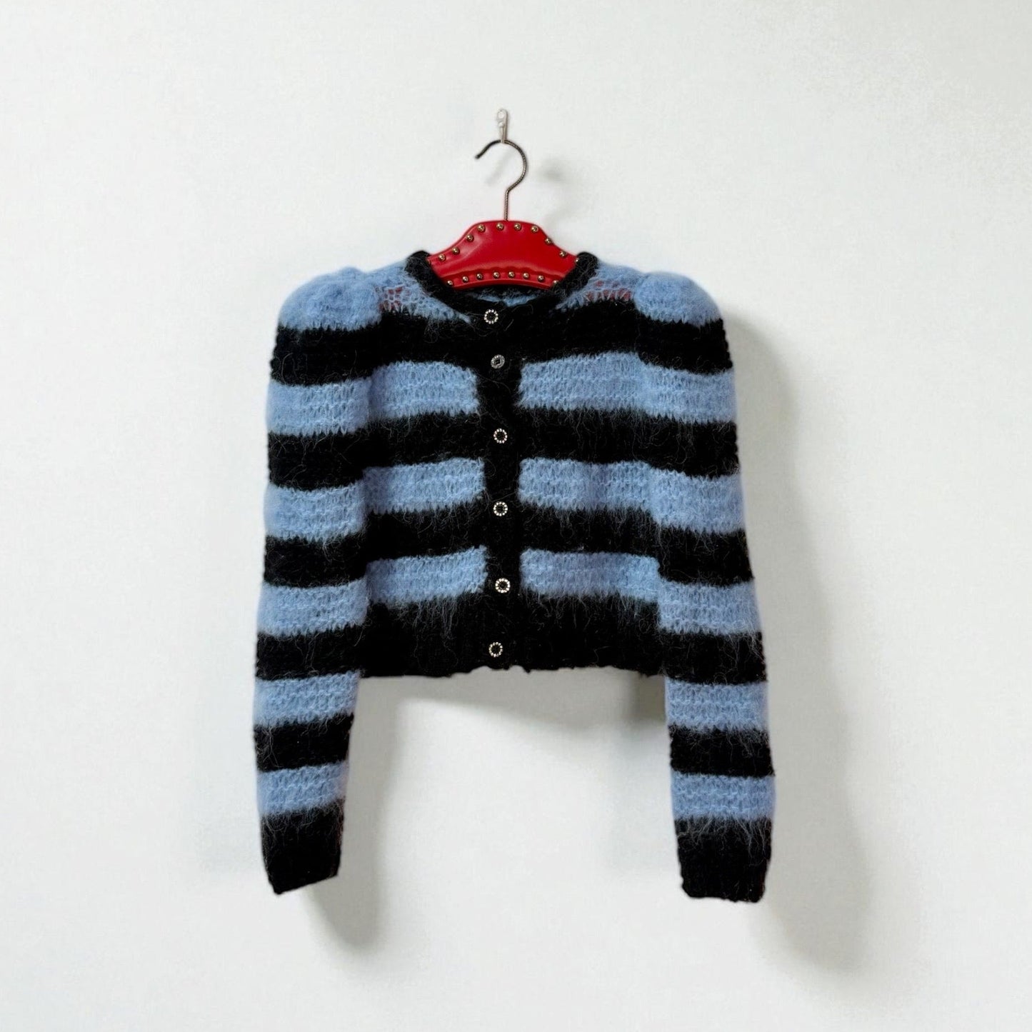 Constance Cardigan - Blue/Black