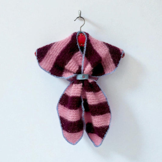 The Scout Scarf - Wine/Pink/Blue