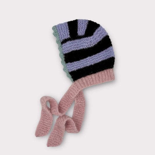 Prudence Bonnet - Lavender/Pink/Black/Sage