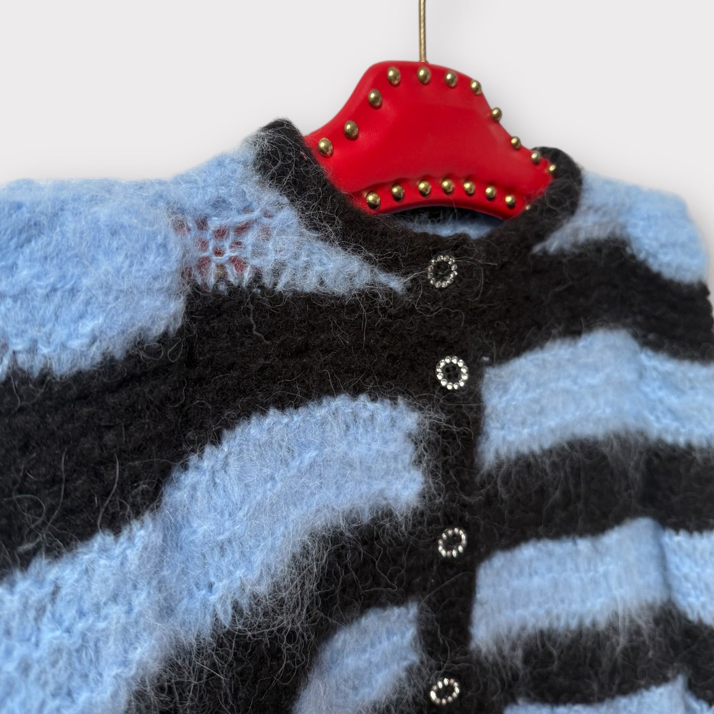 Constance Cardigan - Blue/Black