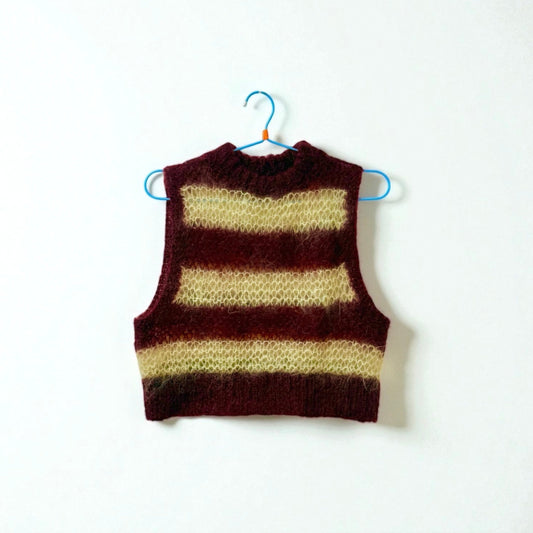 Jackie Tank - Wine/Yellow