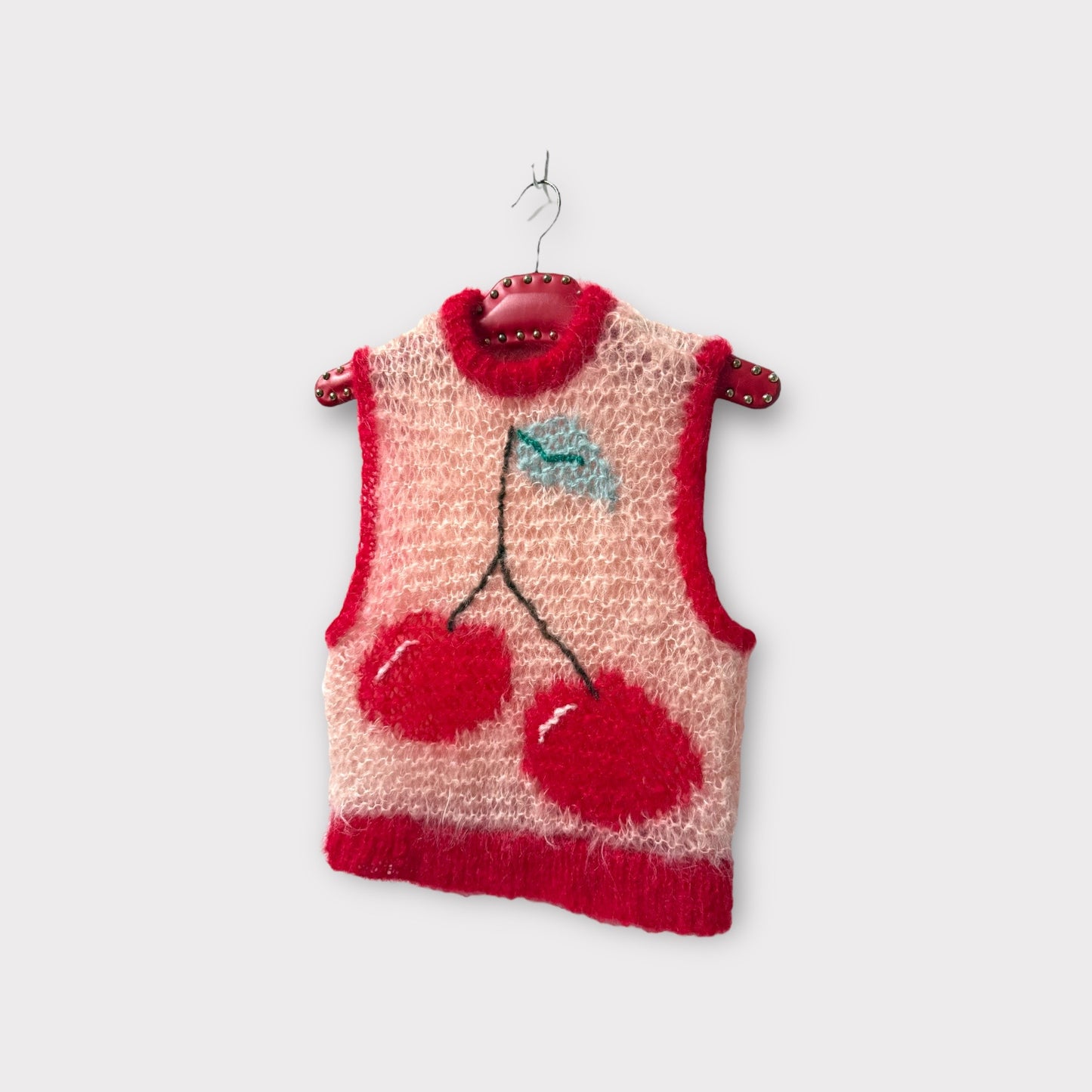 Cherry Tank - Peach/Red